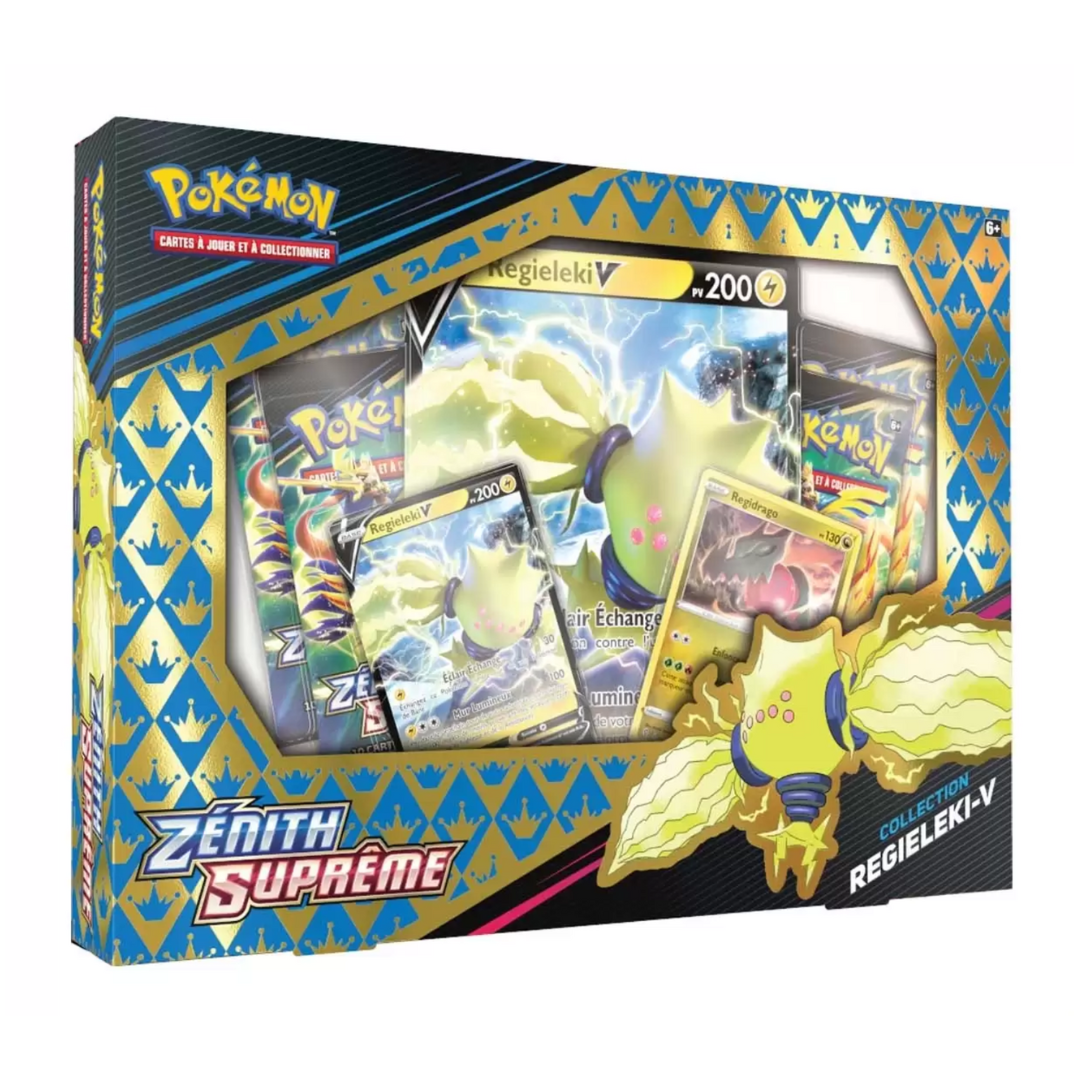 coffret pokémon zenith supreme regieleki v français