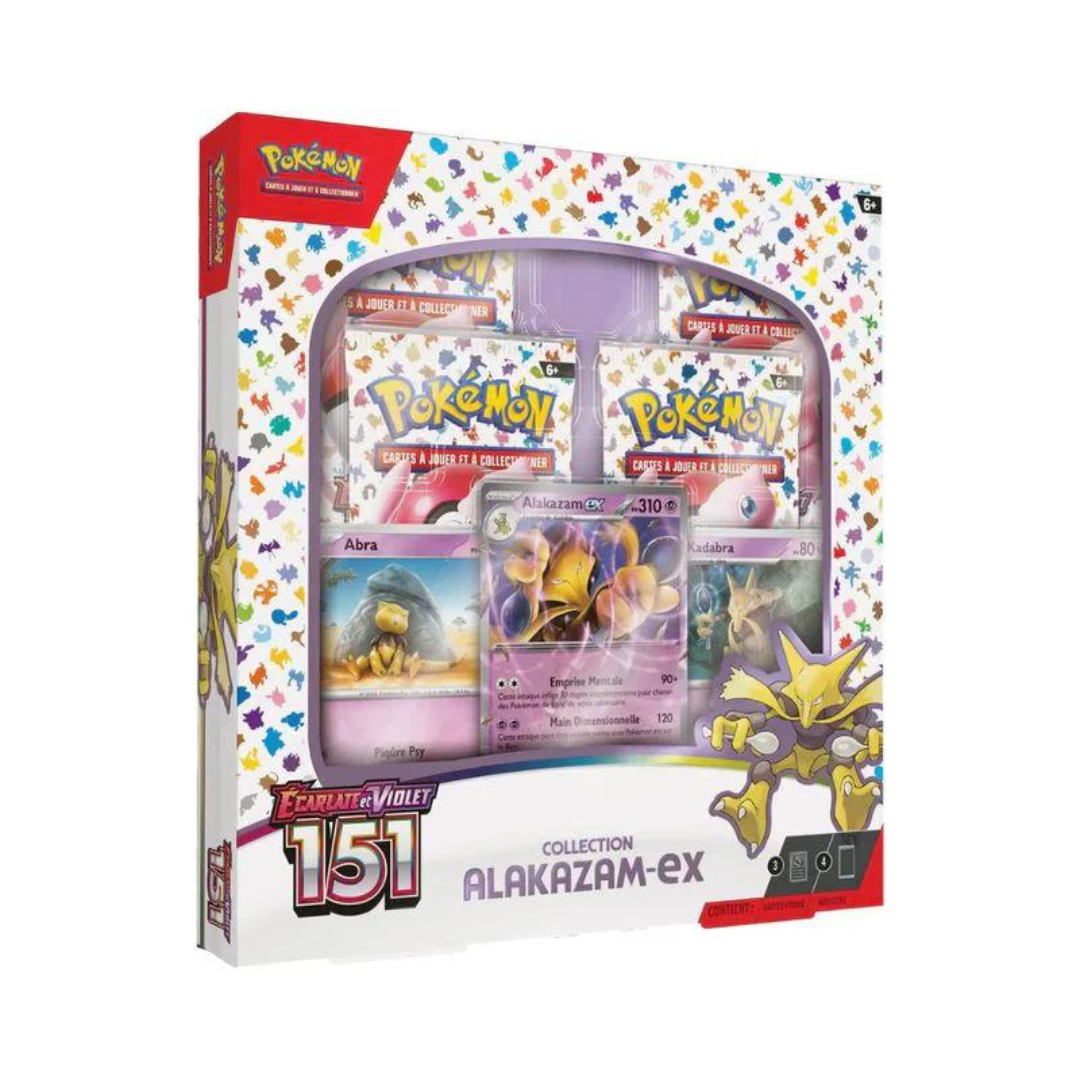 coffret 151 pokemon alakazam français