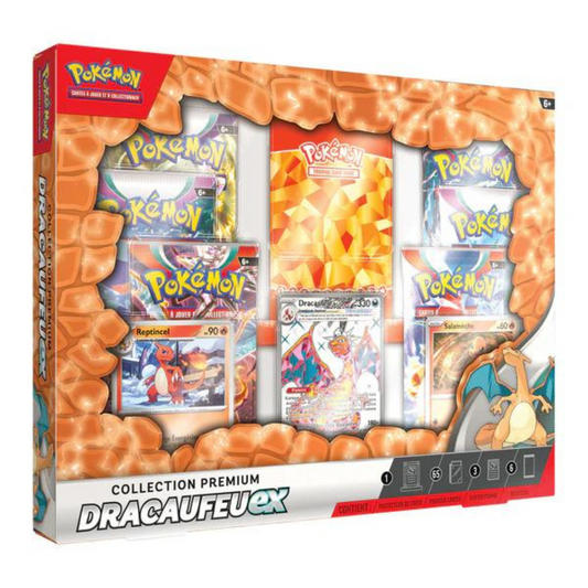 pokemon coffret premium dracaufeu ex en français