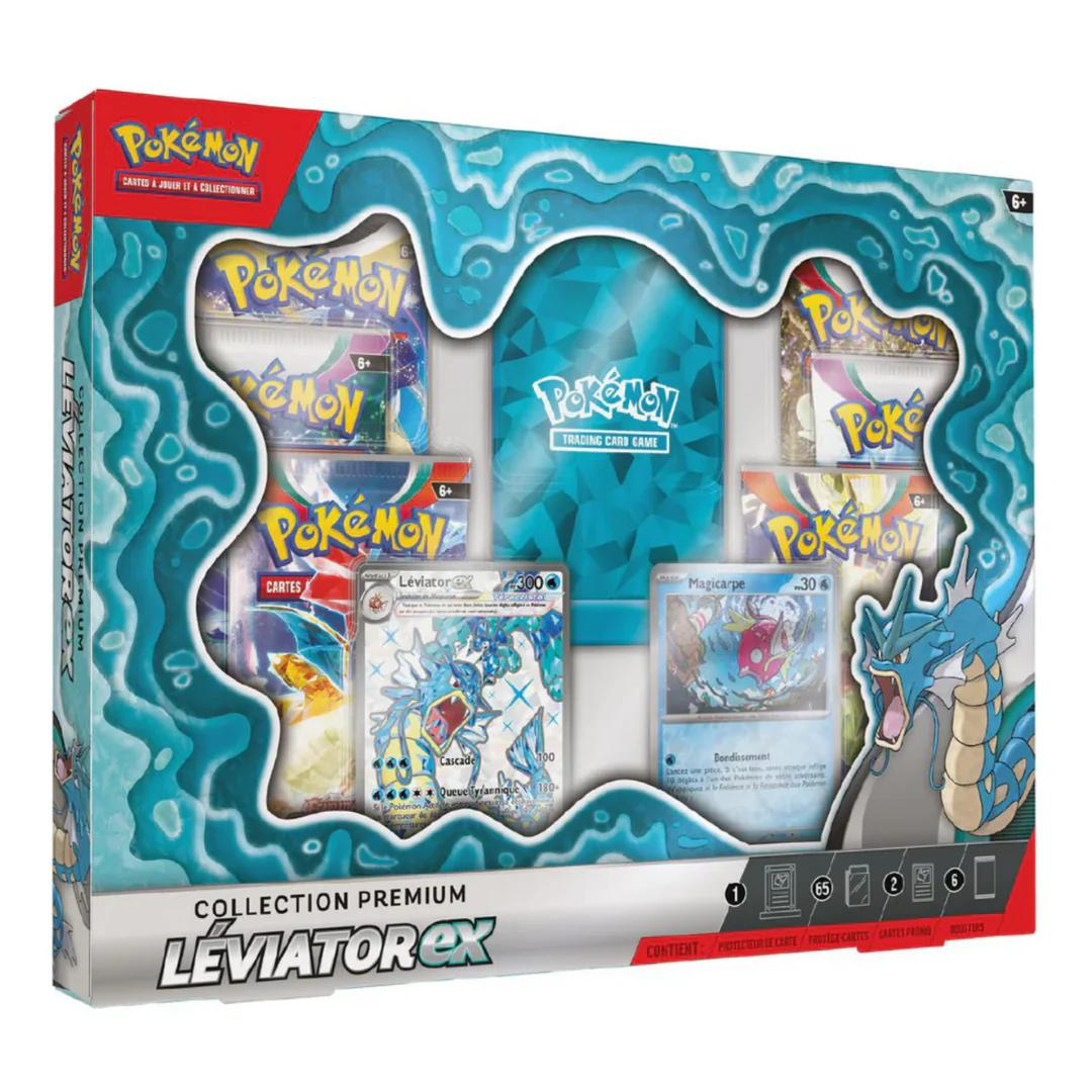 pokémon coffret léviator ex collection premium en français