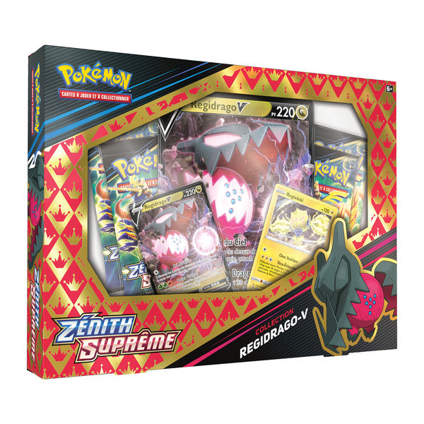 coffret pokémon zenith supreme regidrago v français