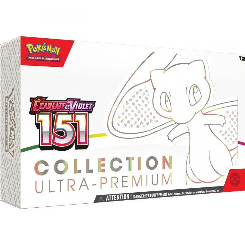 coffret ultra premium pokémon 151 en français UPC Mew