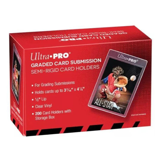 ultra pro pochettes pour envoyer les cartes à grader chez PSA